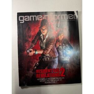 Game Informer Issue 259 November 2014 Resident Evil Revelations 2 Claire Redfiel